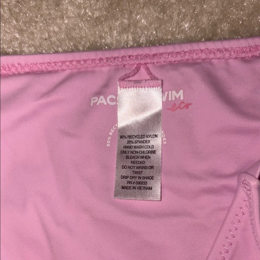 PacSun Light Pink Tie-Side Bikini Bottom - Picture 4 of 8